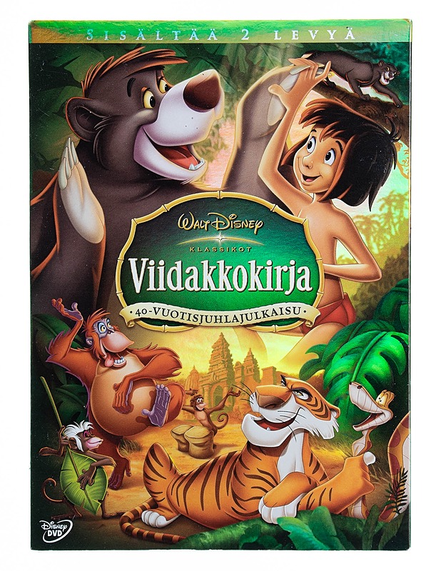 Viidakkokirja - DVD - DVD-elokuvat - 10105536520 - 0
