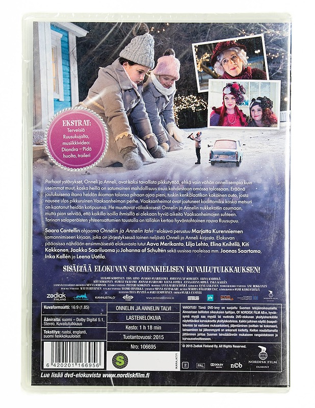 Onnelin ja Annelin talvi - DVD - DVD-elokuvat - 10105536522 - 1