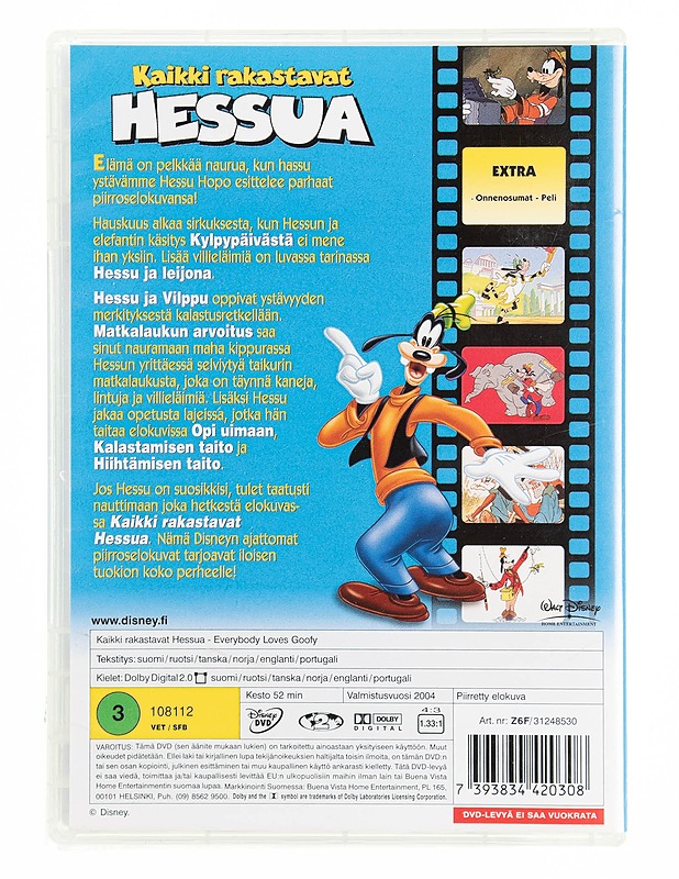 Kaikki rakastavat Hessua - DVD - DVD-elokuvat - 10105536559 - 1