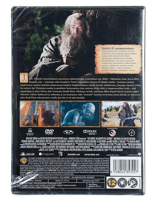 Hobitti - Odottamaton matka - DVD - DVD-elokuvat - 10105536564 - 1