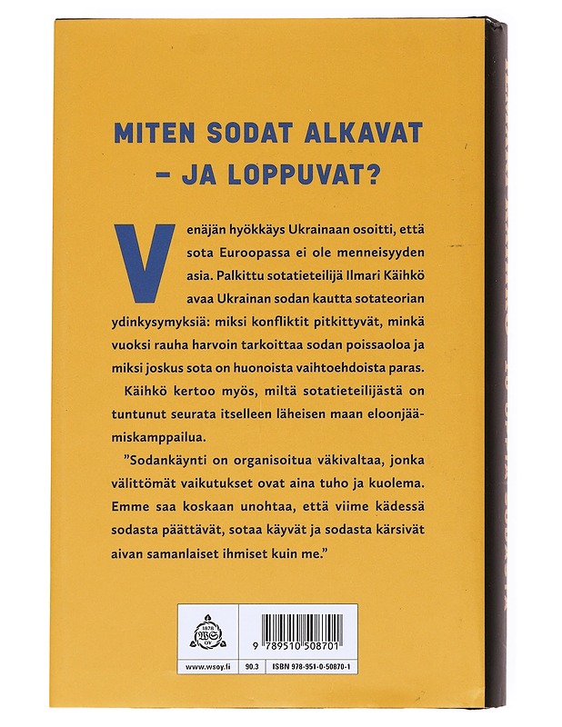 10 oppia sodasta - Ilmari Käihkö - Tietokirjat ja oppaat - 10105536581 - 1