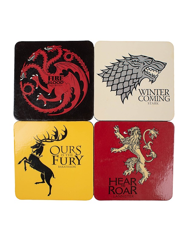 HOME BOX OFFICE Game of Thrones lasinaluset, 4 kpl - Muut astiat - 10105536592 - 1