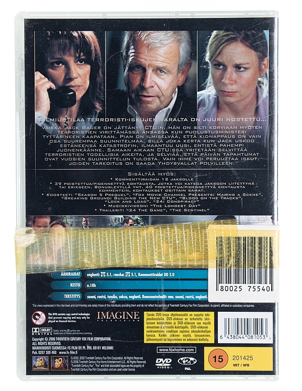 24: 4. tuotantokausi  - DVD - DVD-elokuvat - 10105536586 - 1