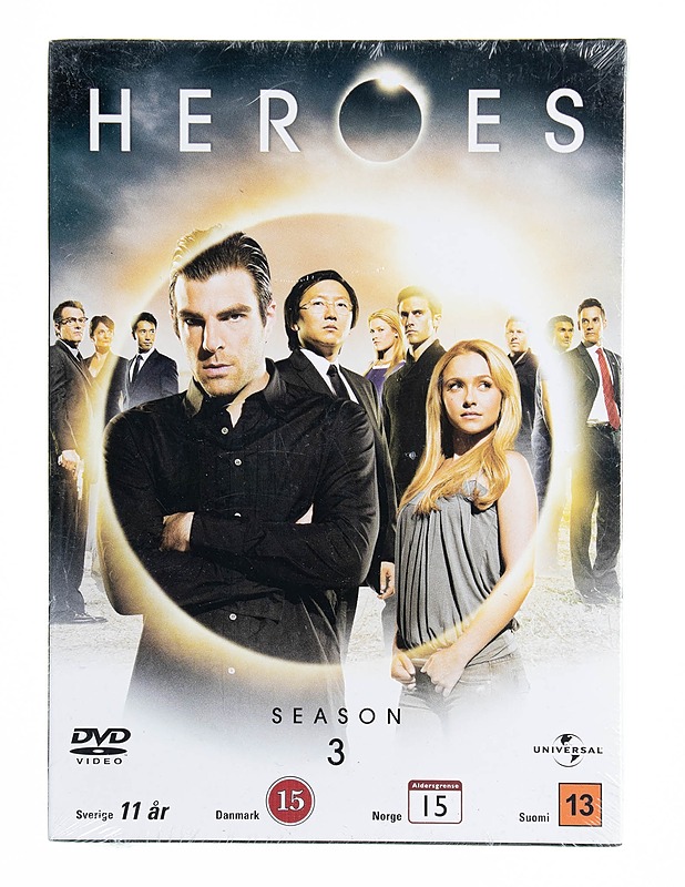 Heroes: Season 3 - DVD - DVD-elokuvat - 10105536593 - 0