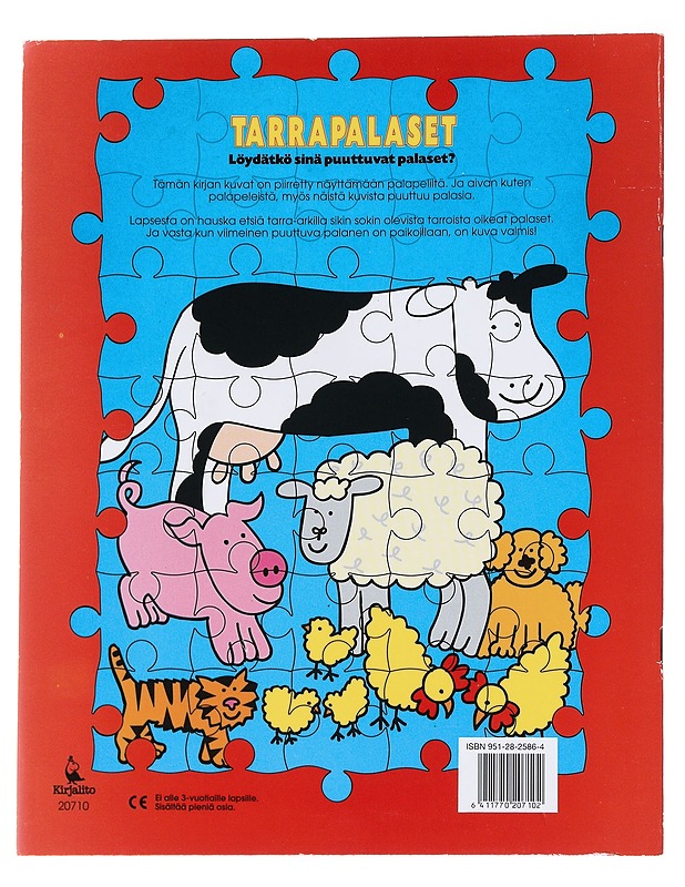 Tarrapalaset : Maatilalla - Taylor, Kate - Lastenkirjat - 10105536602 - 1