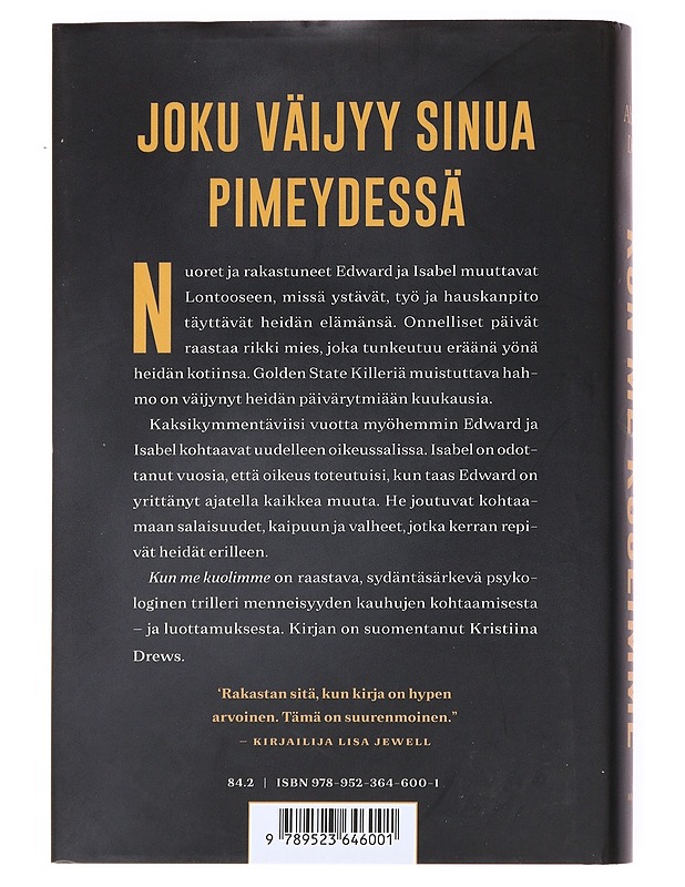 Kun me kuolimme - Dean, Abigail - Jännitys ja dekkarit - 10105536661 - 1