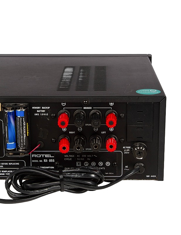 ROTEL RX-855 stereoviritinvahvistin - Viihde-elektroniikka - 10105536672 - 4