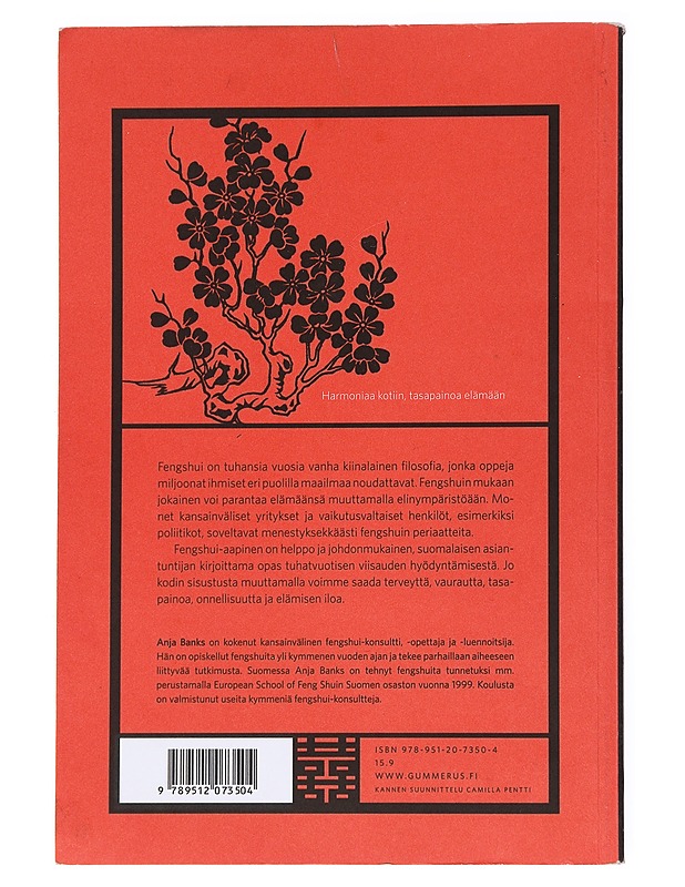 Fengshui-aapinen - Anja Banks - Hyvinvointikirjat - 10105536675 - 1