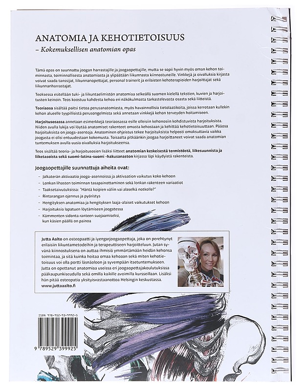 Anatomia & kehotietoisuus - Jutta Aalto - Tietokirjat ja oppaat - 10105536684 - 1