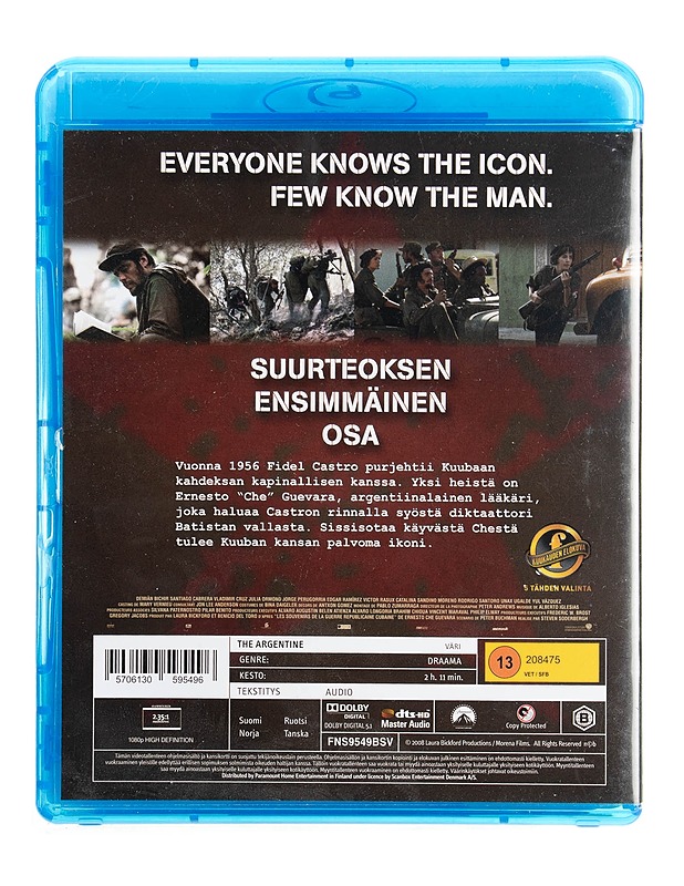 Che: osa 1, Sankari - Blu-ray - Blu-ray-levyt - 10105536679 - 1
