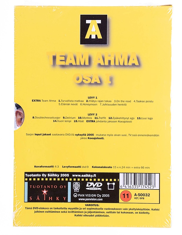Team Ahma: Osa 1 - DVD - DVD-elokuvat - 10105536694 - 1