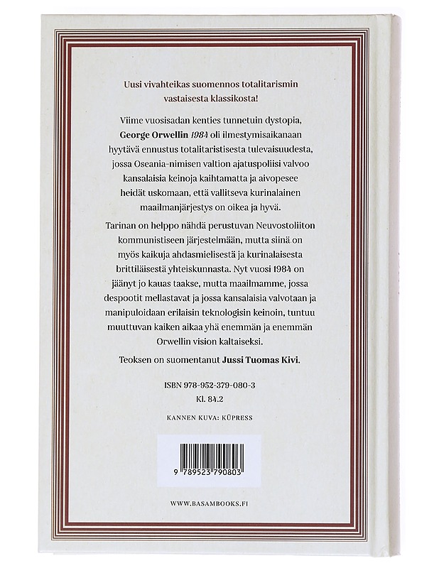 1984 - Orwell, George - Fantasia- ja scifi - 10105536740 - 1