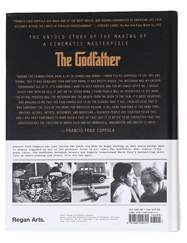 The Godfather Notebook - Francis Ford Coppola - Kaunokirjallisuus - 10105536753 - 1
