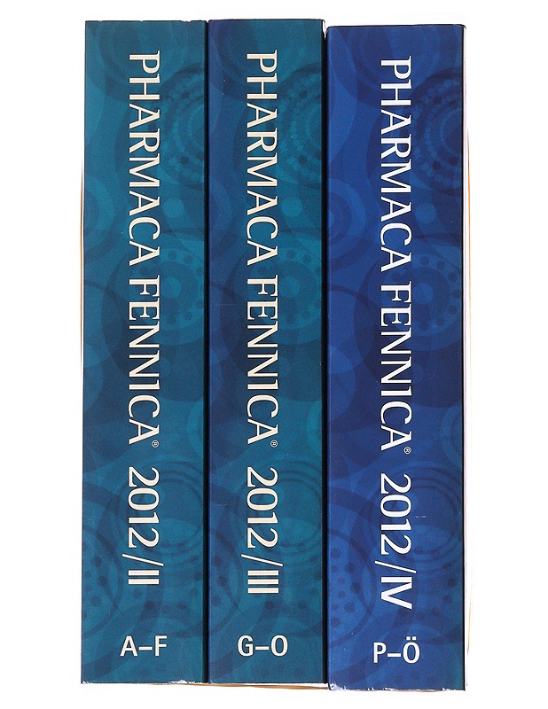 Pharmaca Fennica 2012, 2, 3 & 4 - Tietokirjat - 10105536779 - 0