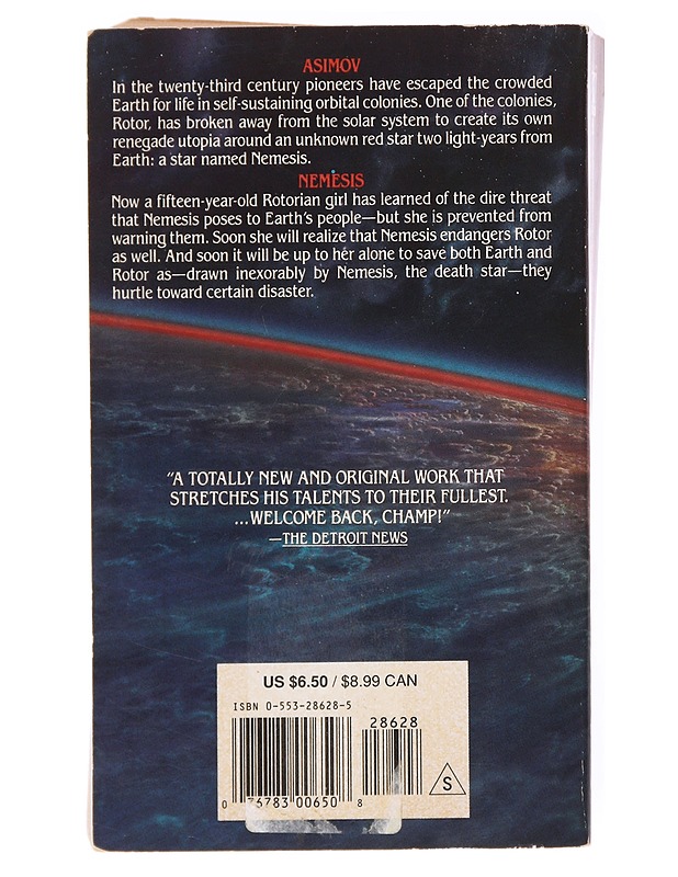 Nemesis - Asimov, Isaac - Fantasia- ja scifi - 10105536787 - 1