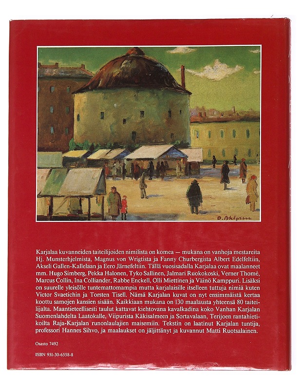 Karjalan kuvat - Sihvo, Hannes - Historiakirjat - 10105536794 - 1