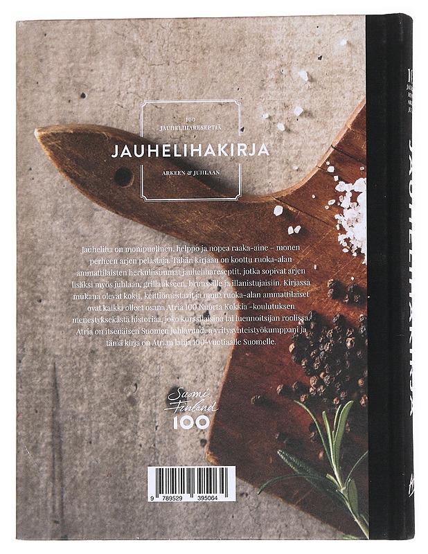Jauhelihakirja : 100 jauhelihareseptiä arkeen & juhlaan - Nurmi, Alex - Historiakirjat - 10105536817 - 1