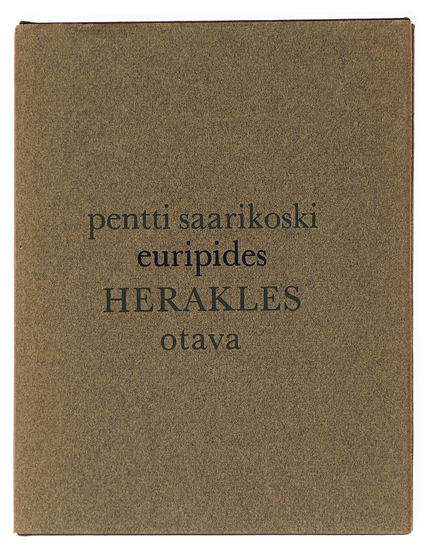 Euripides herakles - Saarikoski, Pentti - Kaunokirjallisuus - 10105536840 - 0
