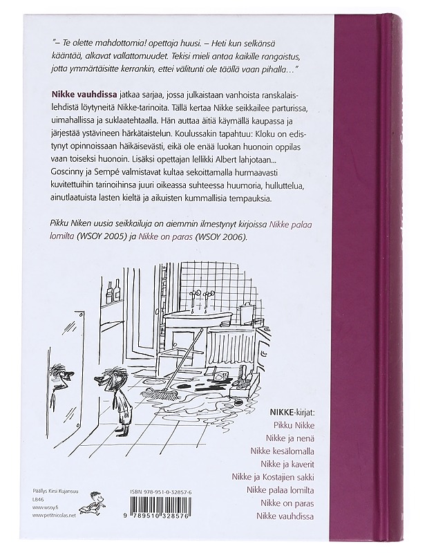 Pikku Niken uudet seikkailut. 3, Nikke vauhdissa - Goscinny - Lastenkirjat - 10105536847 - 1
