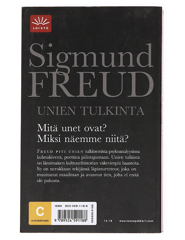 Unien tulkinta - Freud, Sigmund - Tietokirjat ja oppaat - 10105536864 - 1