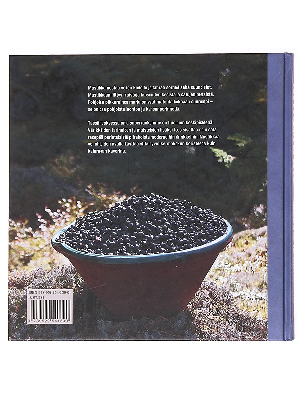 Mustikka : makuja ja muistoja - Anette Rattfelt - Ruokakirjat - 10105536869 - 1