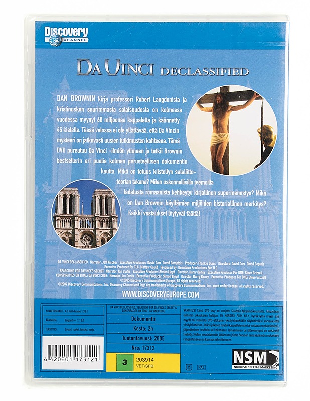 Da Vinci Declassified - DVD - DVD-elokuvat - 10105536877 - 1