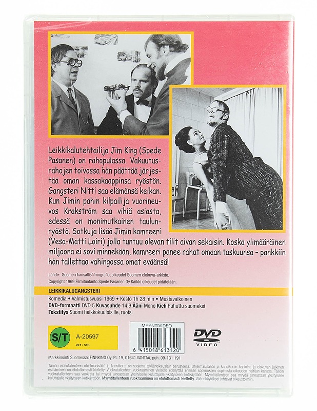 Leikkikalugangsteri - DVD - DVD-elokuvat - 10105536880 - 1