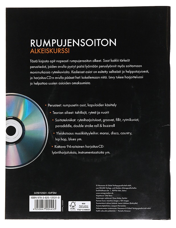 Trummor grundkurs - Stein, Olaf - Tietokirjat ja oppaat - 10105536884 - 1