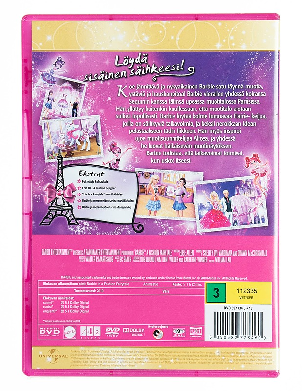 Barbie: Muodin Taikaa - DVD - DVD-elokuvat - 10105536915 - 1