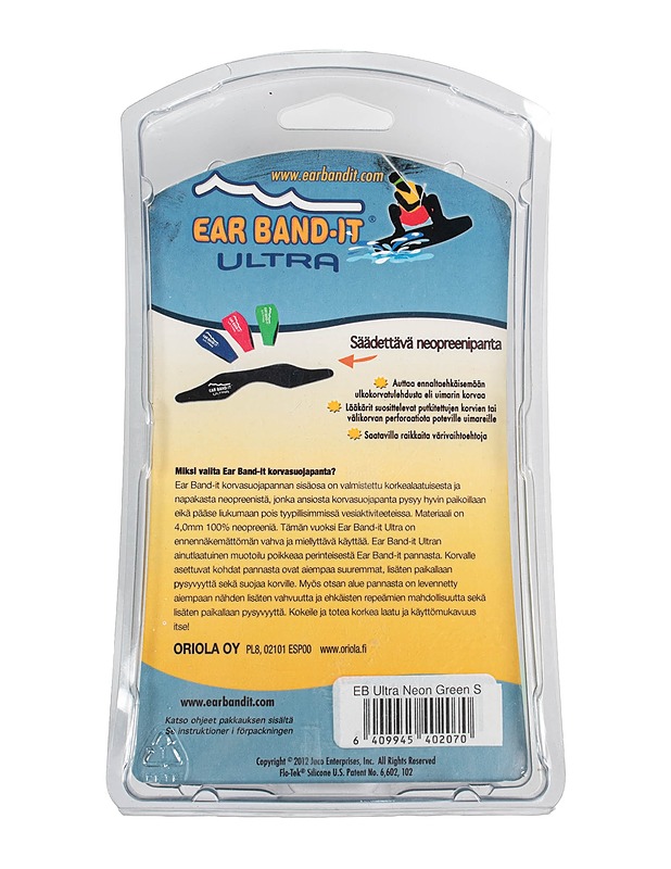EARBANDIT Ultra korvasuojapanta - Asusteet - 10105536912 - 1