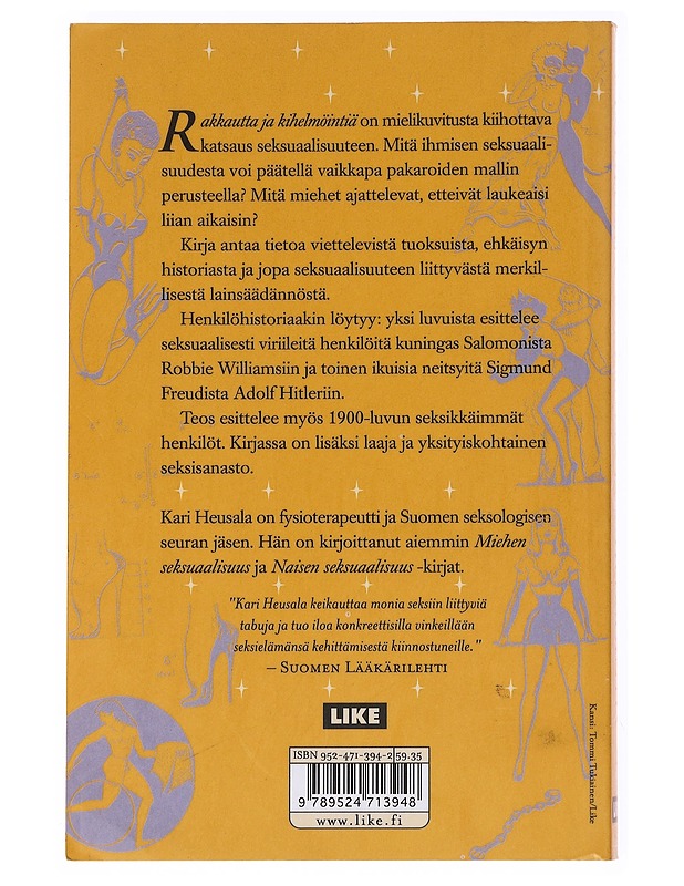 Rakkautta ja kihelmöintiä - Kari Heusala - Harrastekirjat - 10105536926 - 1