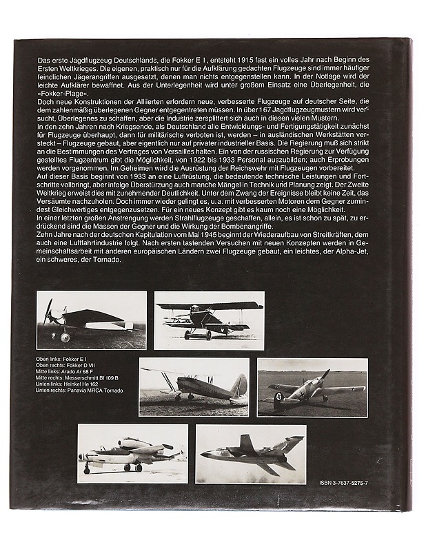 Die Entwicklung der deutschen Jagdflugzeuge - Rüdiger Kosin - Tietokirjat ja oppaat - 10105536988 - 1