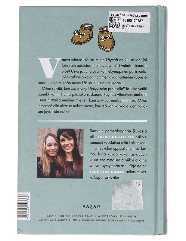 Tee se itse -vauva : romaani - Karoliina Sallinen - Romaanit ja novellit - 10105536998 - 1