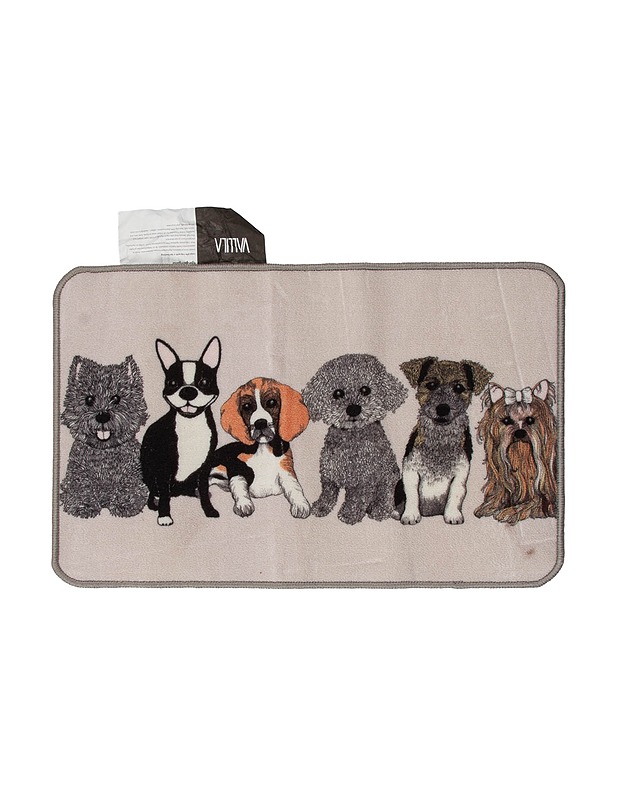 VALLILA Doggies silmukkanukkamatto, 50x80 cm - Matot - 10105537028 - 0