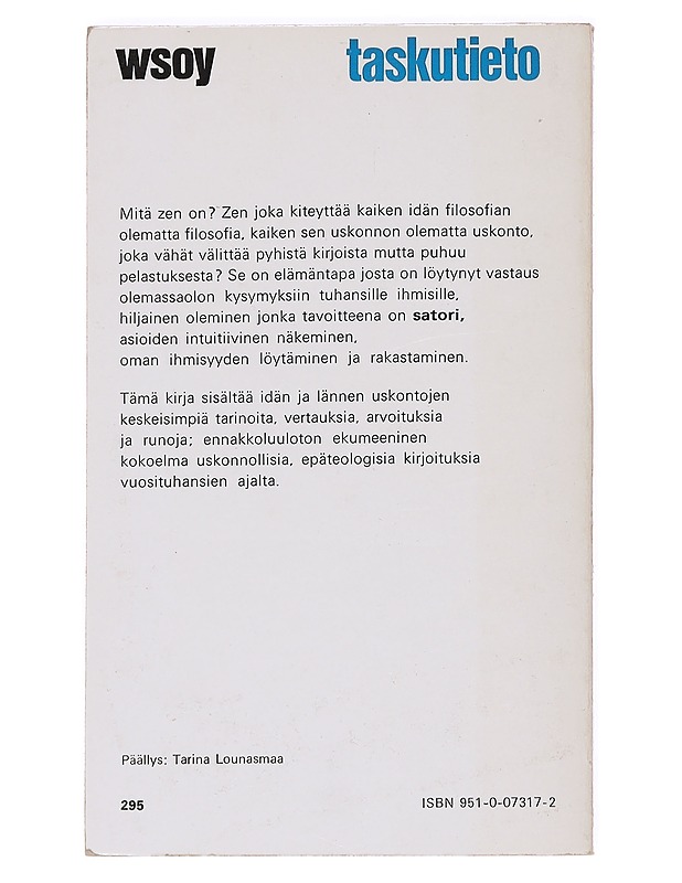 Zenin ilosanoma - Sohl, Robert - Tietokirjat ja oppaat - 10105537046 - 1
