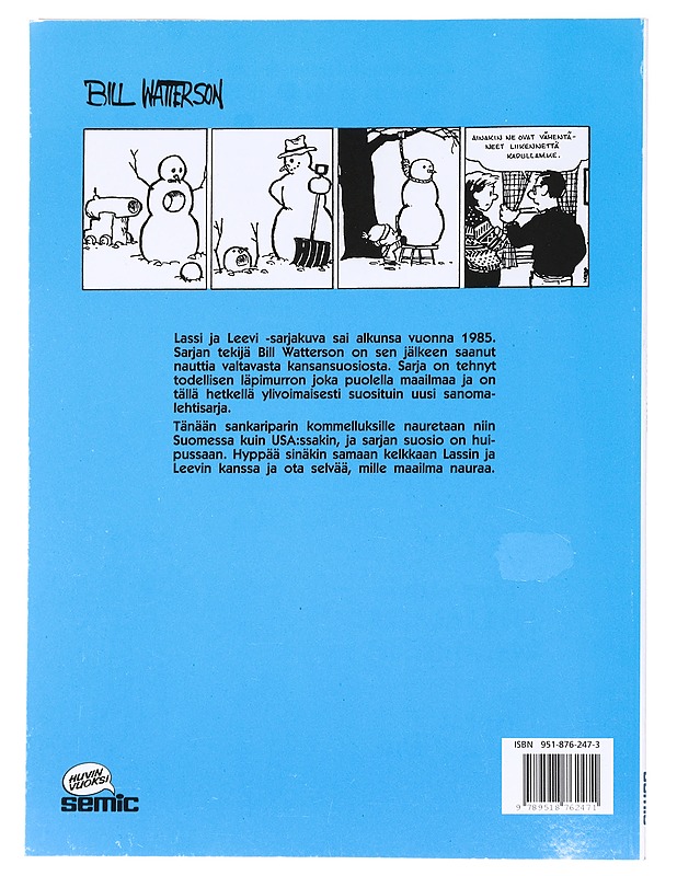 Huipulla tuulee - Watterson, Bill - Sarjakuvat - 10105537065 - 1