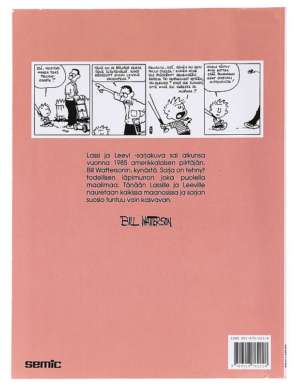 Tykkään sinusta! - Watterson, Bill - Sarjakuvat - 10105537069 - 1