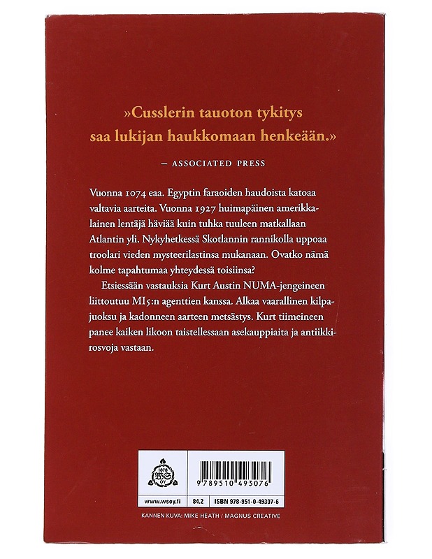 Faraoiden matka - Clive Cussler - Jännitys ja dekkarit - 10105537070 - 1