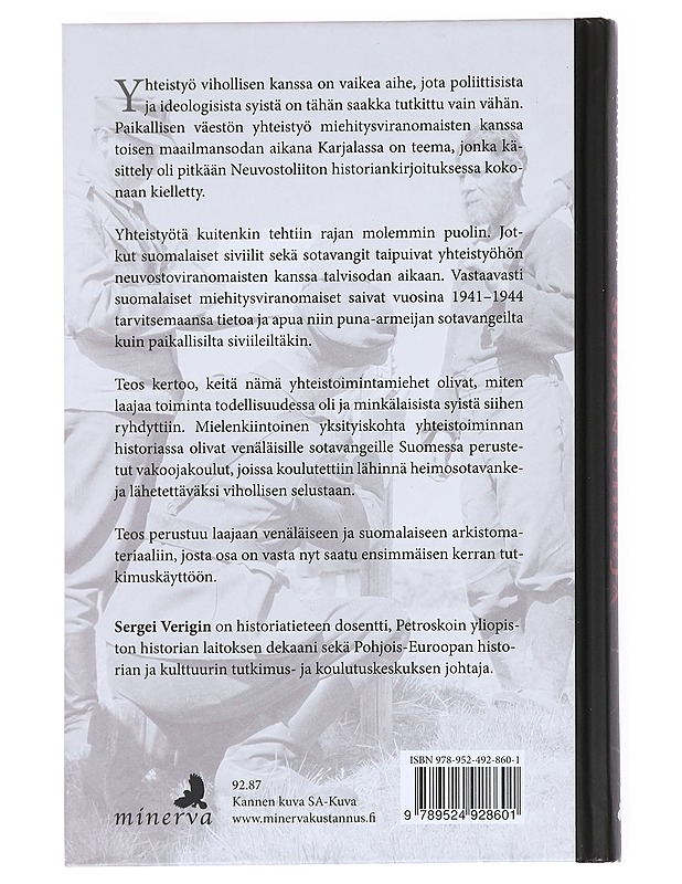 Pettureita vai sodan uhreja - Sergei Verigin - Historiakirjat - 10105537073 - 1