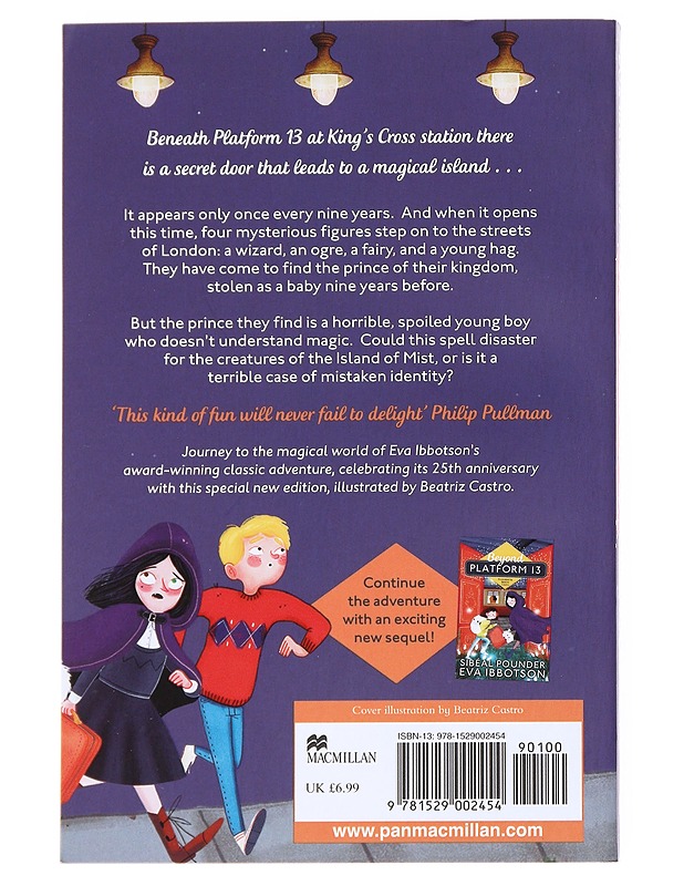 The secret of platform 13 - Ibbotson, Eva - Lastenkirjat - 10105537081 - 1