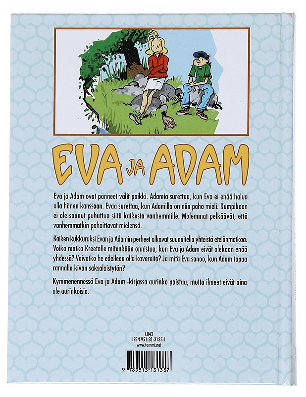 Eva ja Adam : auringonpaistetta ja hapannaamoja - Måns Gahrton - Nuorten kirjat - 10105537096 - 1