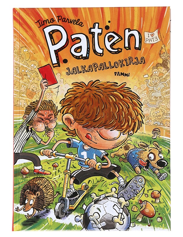 Paten jalkapallokirja - Parvela, Timo - Lastenkirjat - 10105537120 - 0
