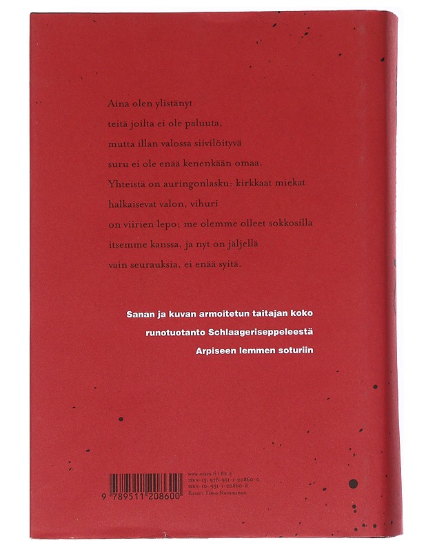 Runot - Melleri, Arto - Romaanit ja novellit - 10105537136 - 1