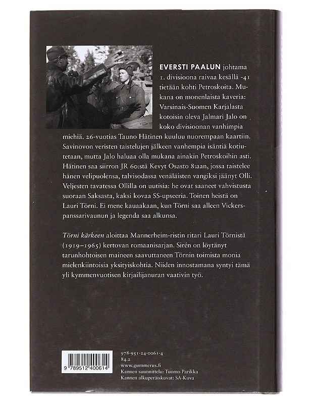Törni kärkeen - Esa Sirén - Kaunokirjallisuus - 10105537145 - 1