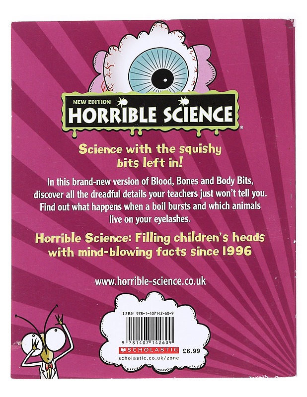 Horrible Science : Blood, Bones and Body Bits - Tony De Saulles & Nick Arnold - Lastenkirjat - 10105537184 - 1
