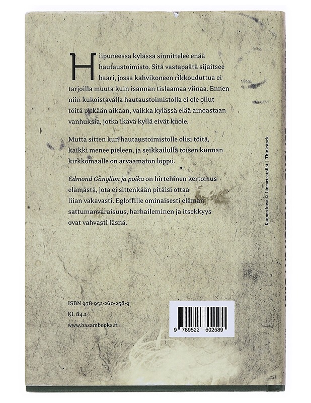 Edmond Ganglion ja poika - Joël Egloff - Romaanit ja novellit - 10105537223 - 1