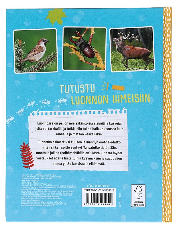 Upptäck djur & natur - Würmli, Marcus - Lastenkirjat - 10105537222 - 1