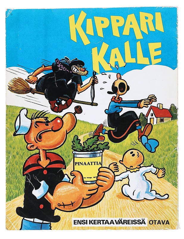 Kippari Kalle sarjakuva ensi kertaa väreissä Otava kipparikalle - Sarjakuvat - 10105537236 - 1