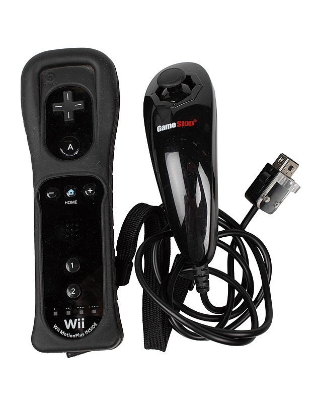 NINTENDO WII -ohjain ja Nunchuk  - Muu elektroniikka - 10105537272 - 0
