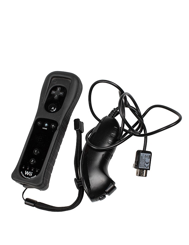 NINTENDO WII -ohjain ja Nunchuk  - Muu elektroniikka - 10105537272 - 1